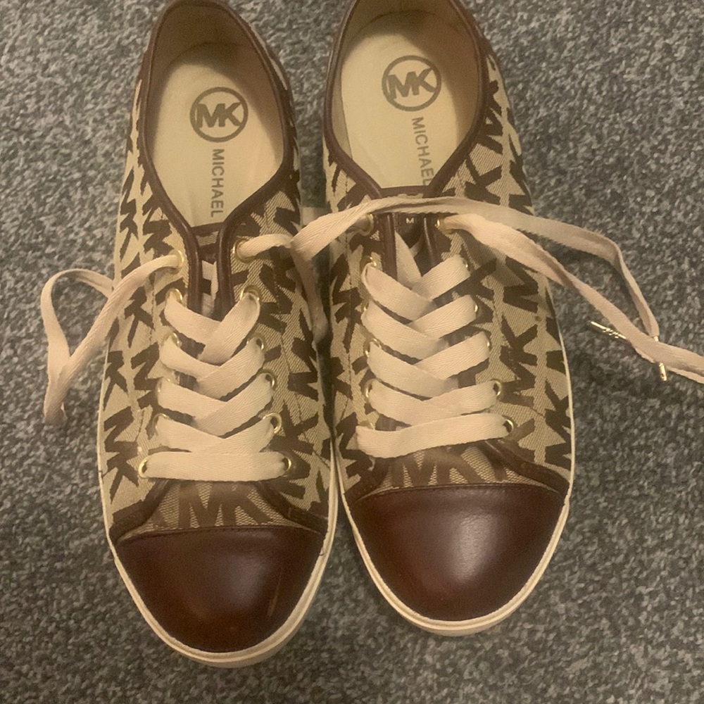 Brown Michael Kors women sneakers 9.5
